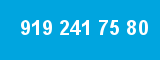 919 241 75 80 919 241 75 80
